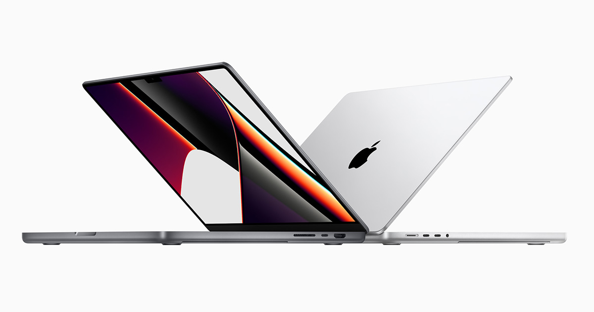 I MacBook Pro da 14″ e 16″ con i nuovi chip M1 Pro e Max